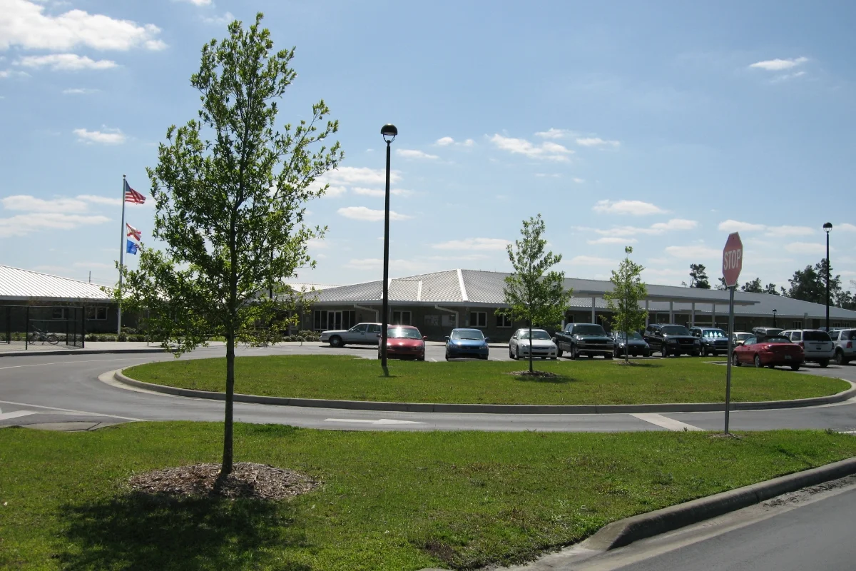 school grounds exterior