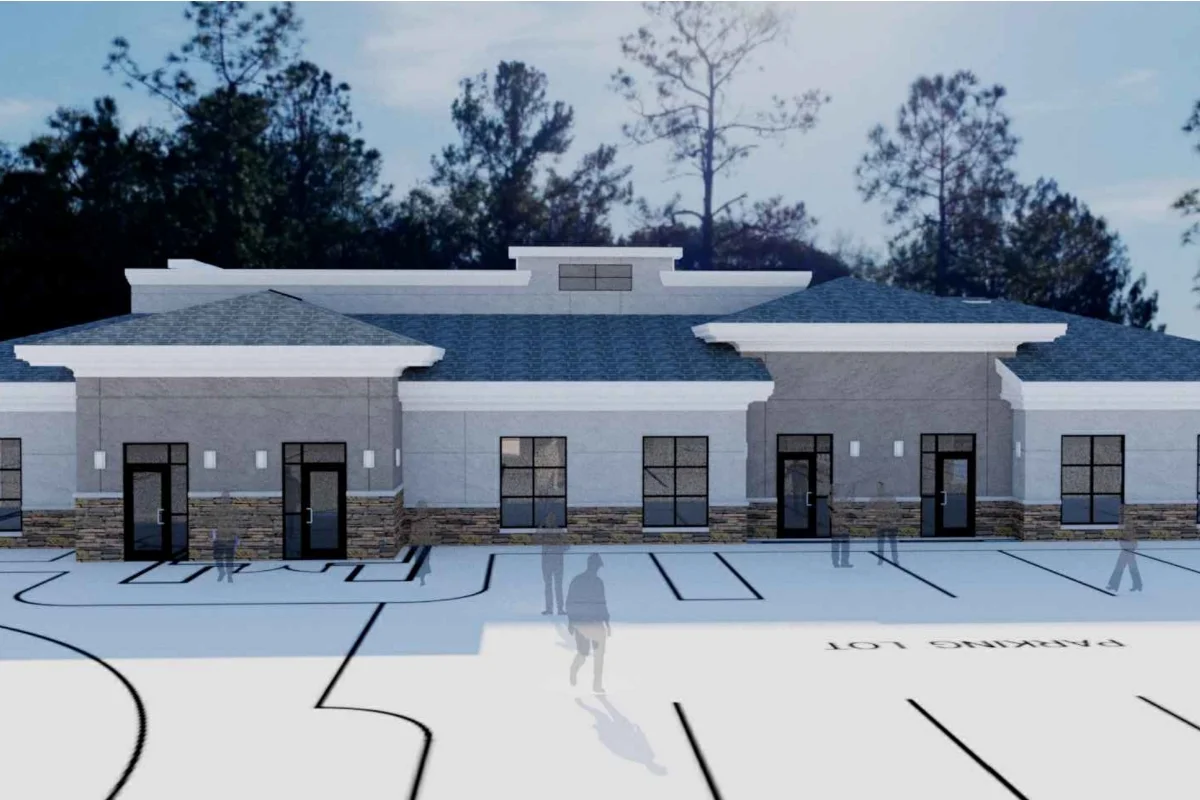 building back exterior model