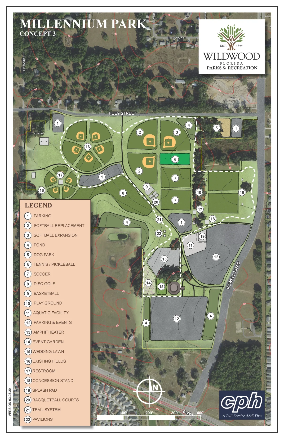 planning and layout diagram