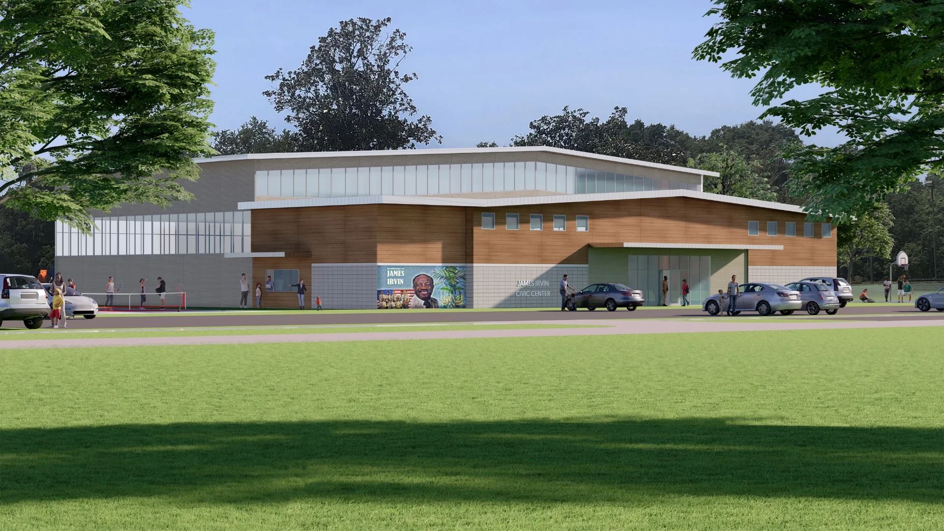 building exterior 3D model