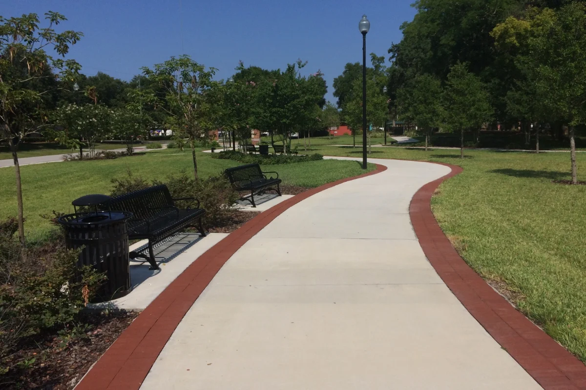 exterior walkway