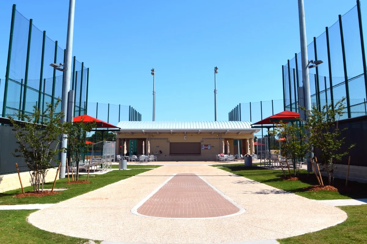 building entrance walkway