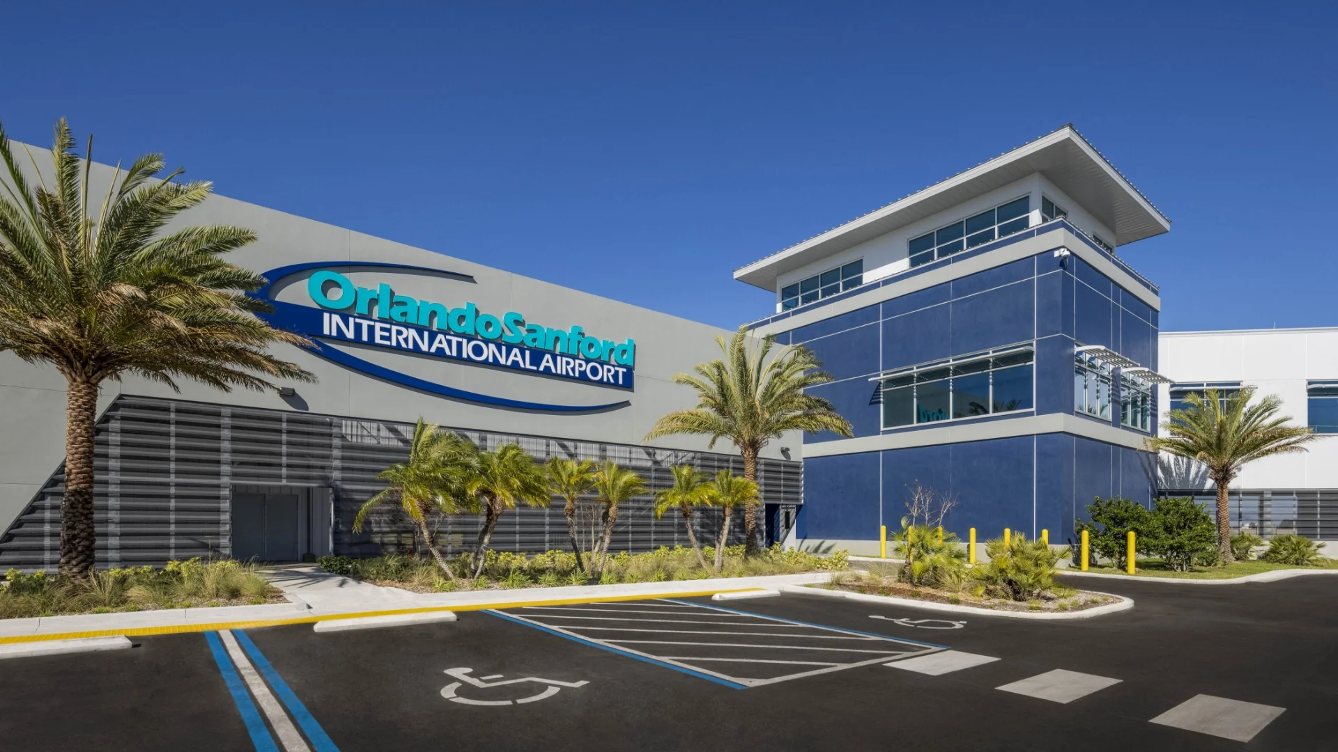 Orlando Sanford International Airport Terminal Expansion building exterior