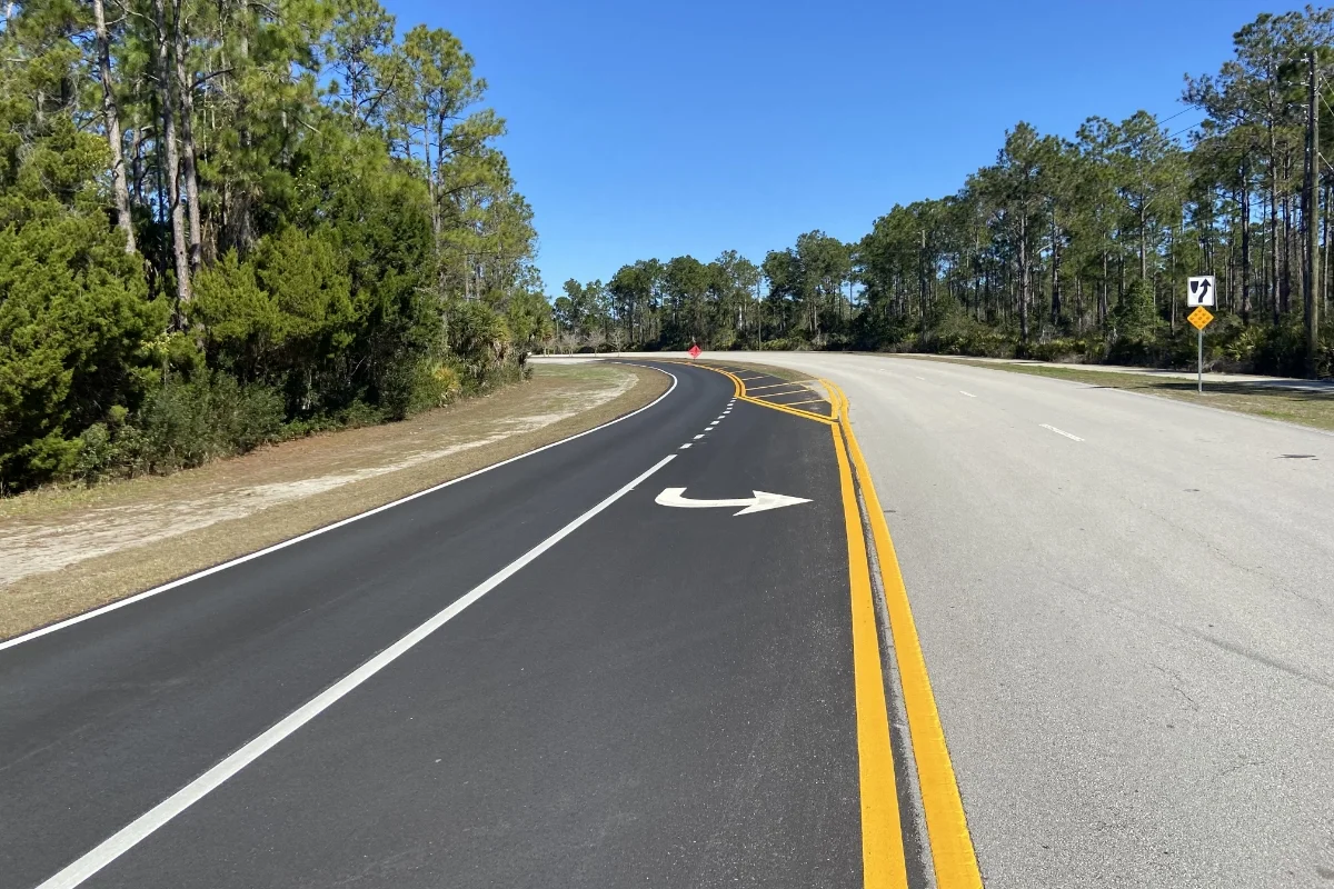 turning lane