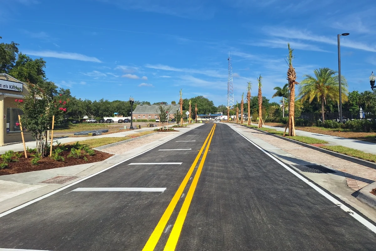 Pine Street Roadway