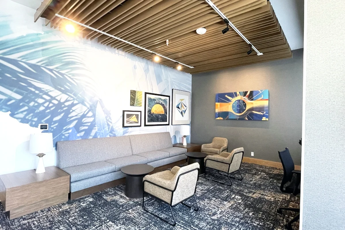 waiting room/lobby area