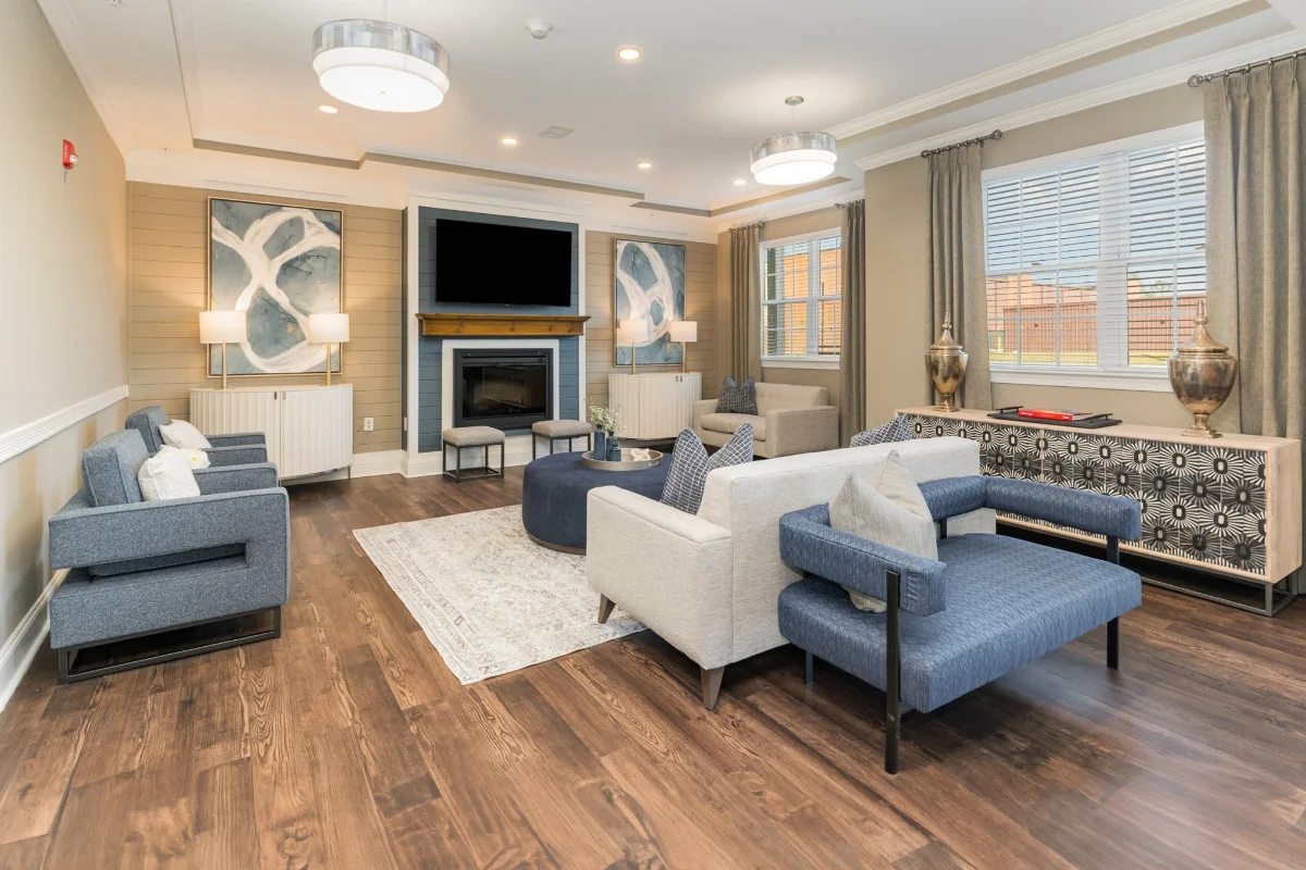 shared interior living room area