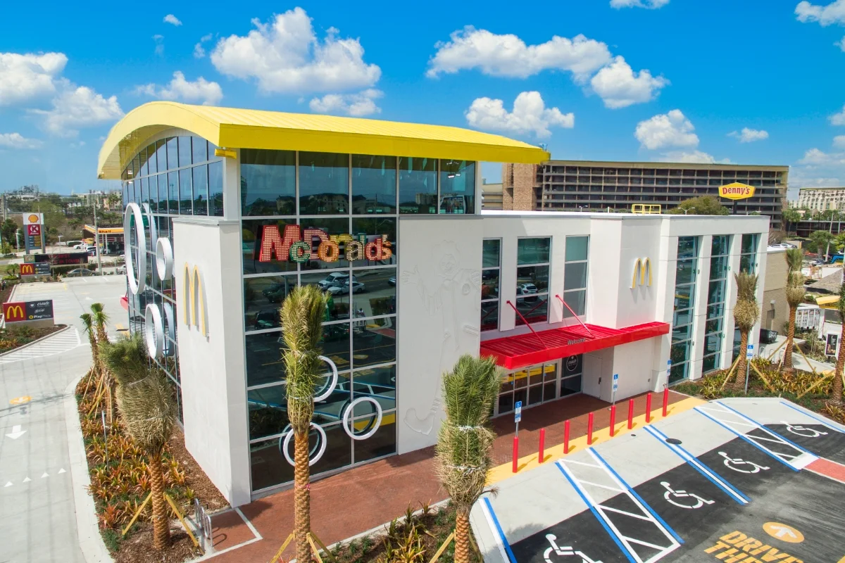 McDonald's restaurant exterior