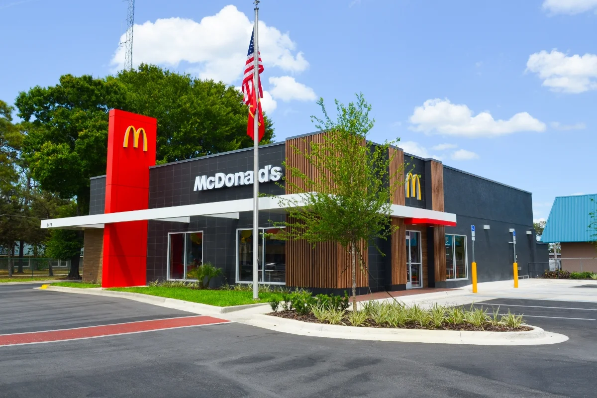 McDonald's restaurant exterior