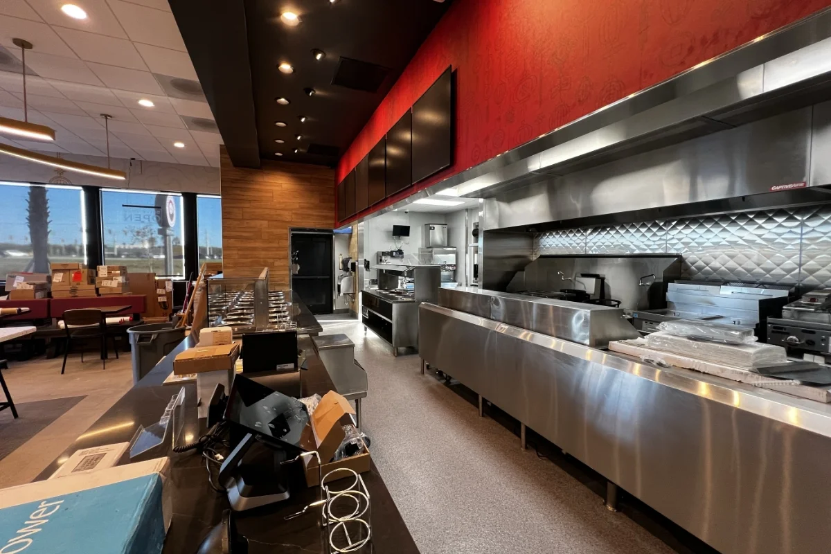 Panda Express Deltona register counter