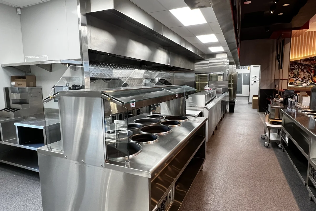 Panda Express Deltona kitchen setup