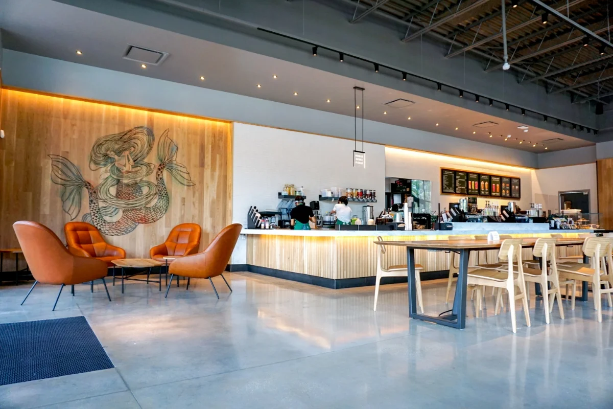 Starbucks restaurant interior
