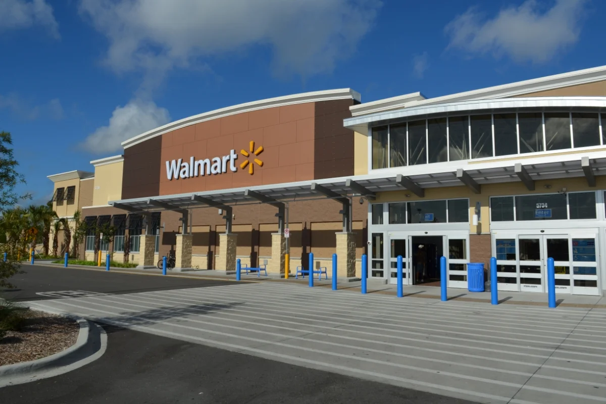 Walmart storefront