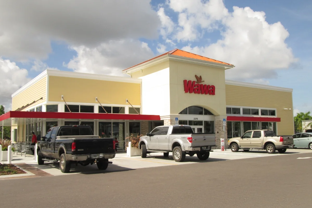 Wawa store building exterior