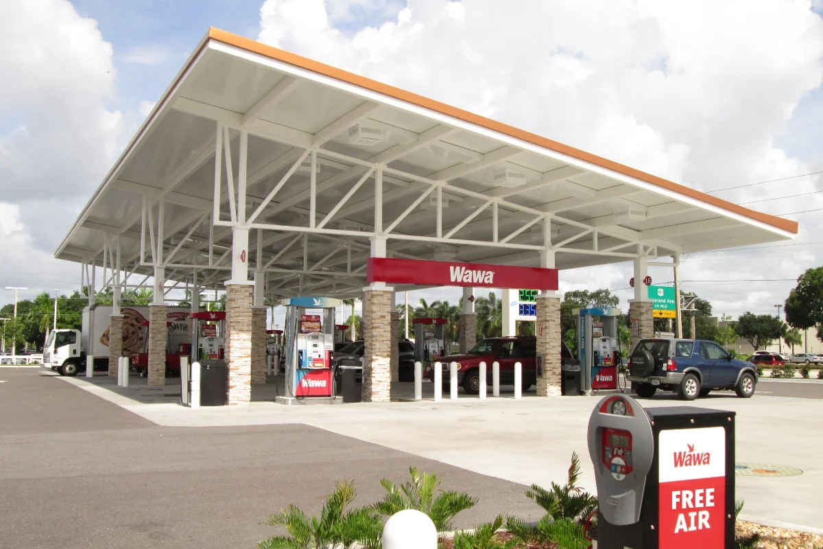 Wawa gasoline pumps