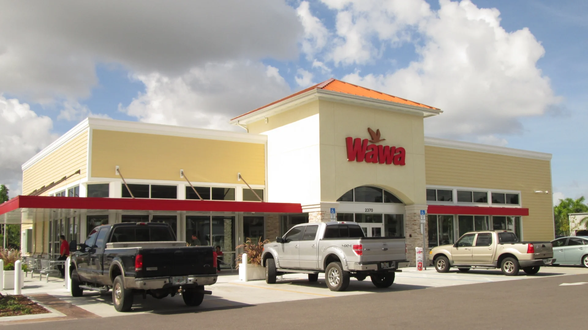 Wawa store building exterior