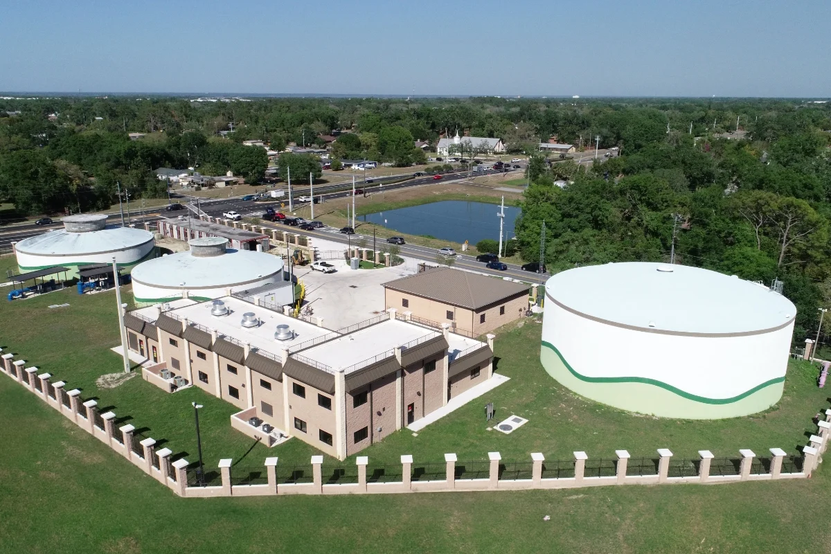 full facility aerial view