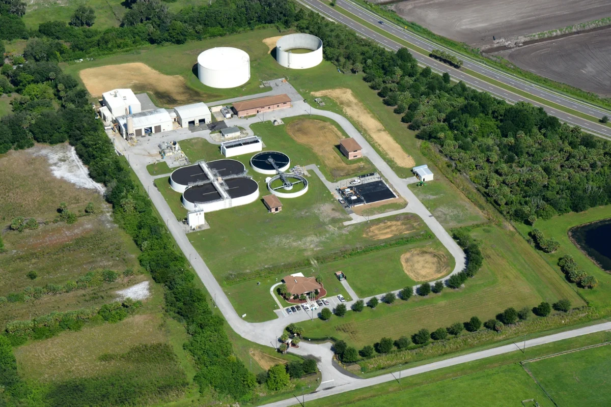 full facility aerial view