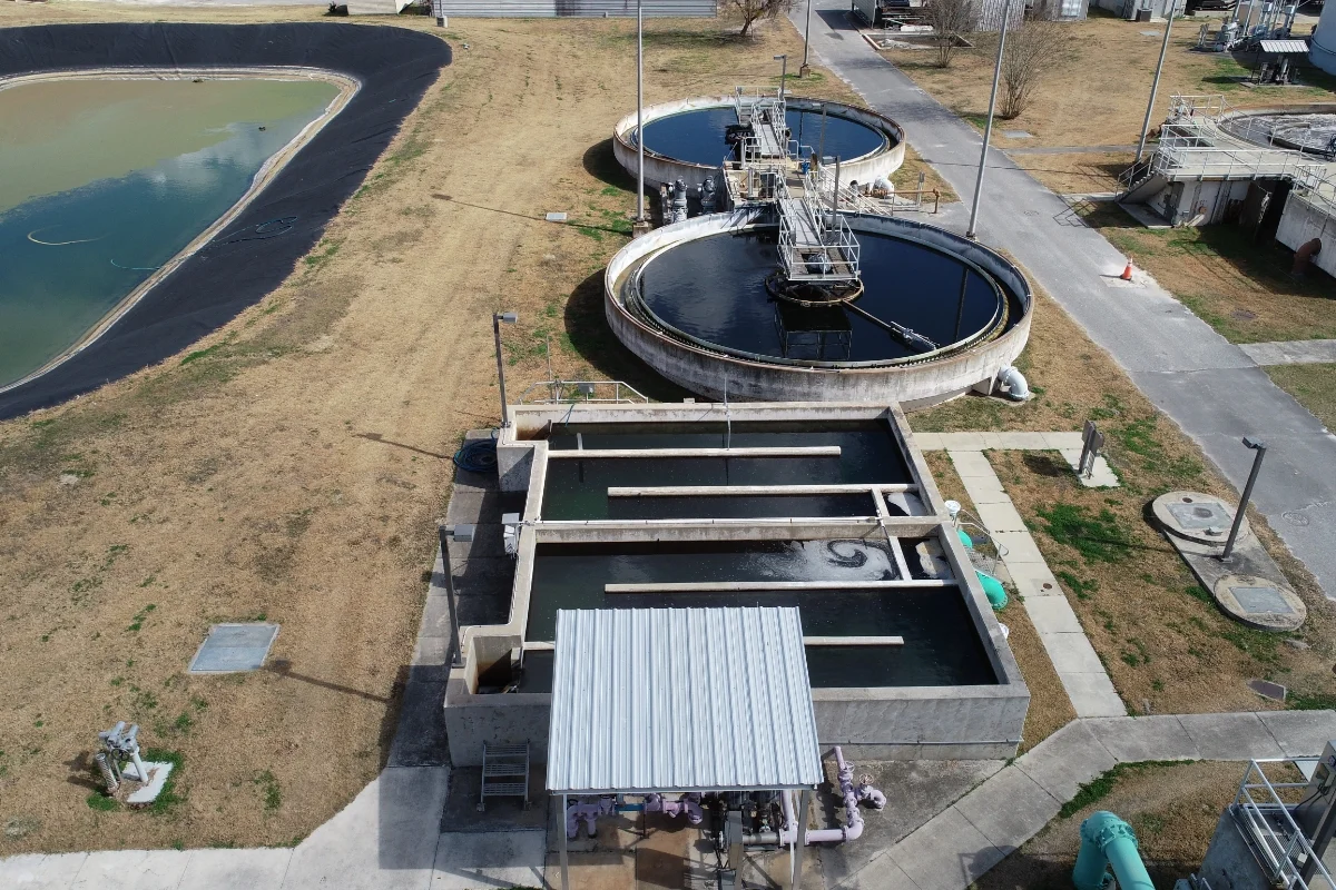 facility aerial view
