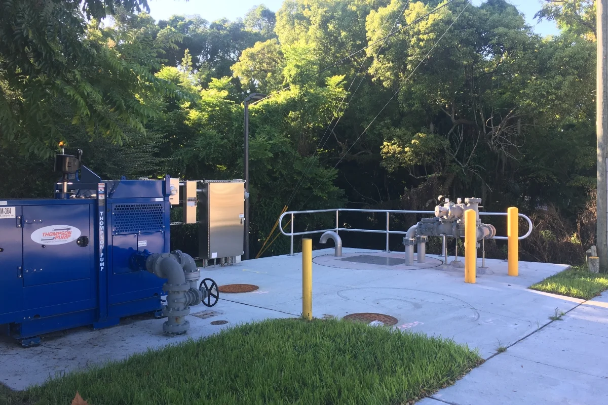 sidewalk and outdoor water pipes