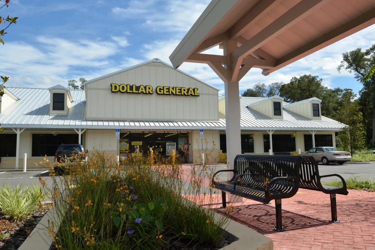 Dollar General with Hardscaping