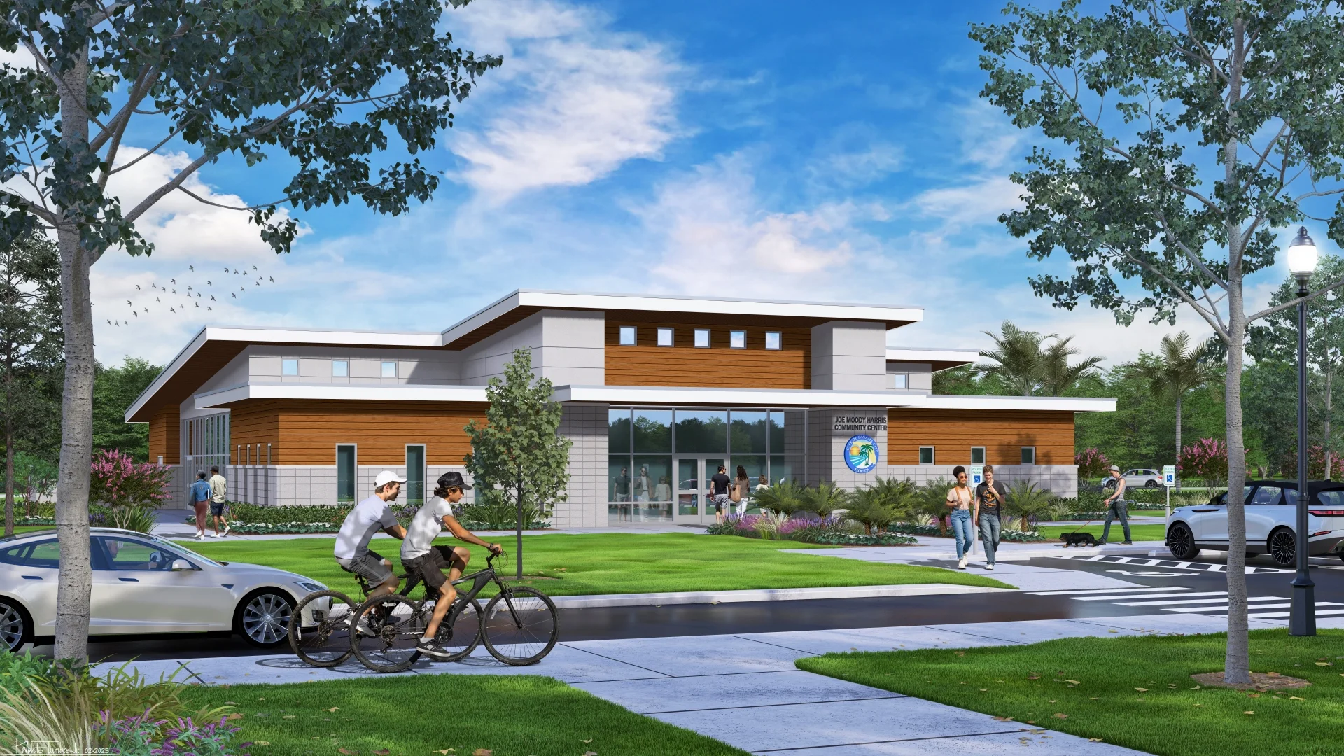 building front exterior rendering