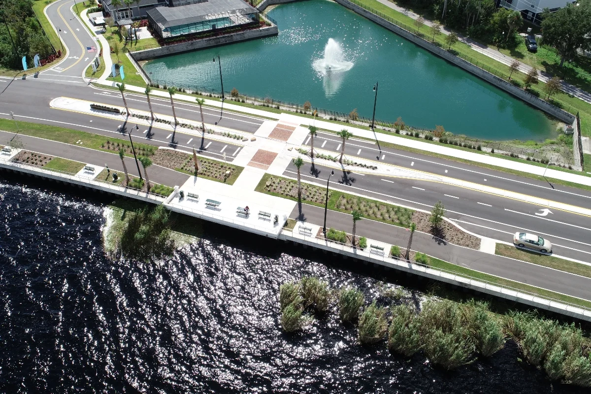 US 17-92 RiverWalk aerial