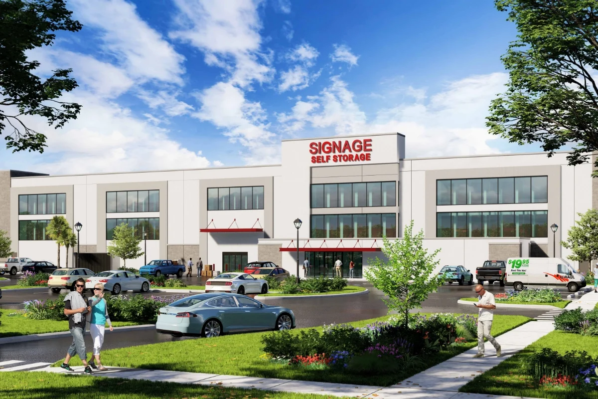 building exterior render