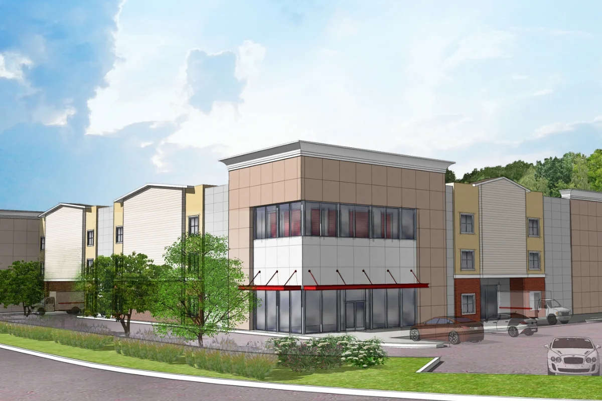 building exterior render