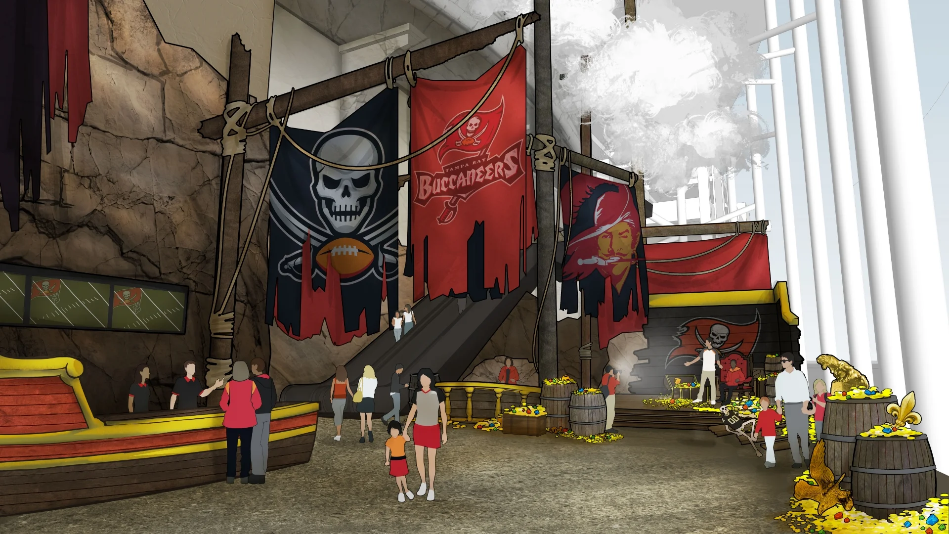 Buccaneers concept drawing