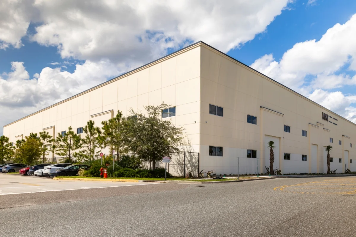 MSI warehouse building back exterior