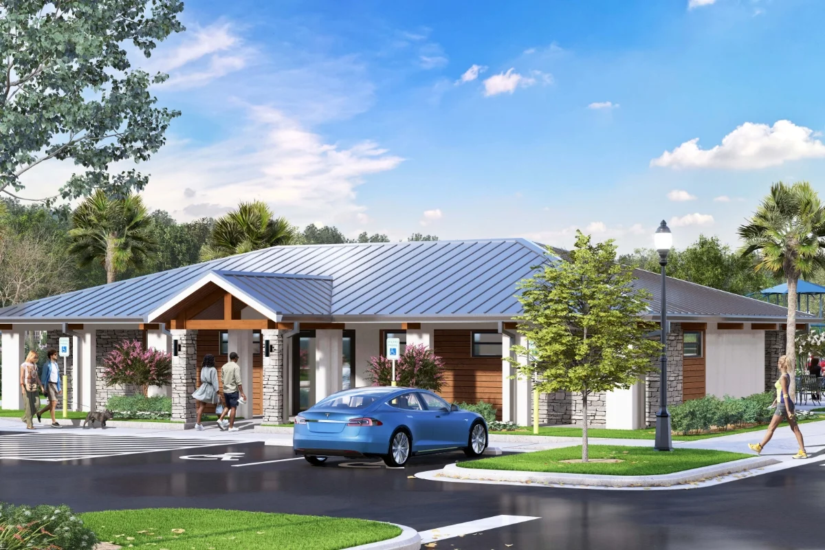Casselberry Wirz Park building exterior render