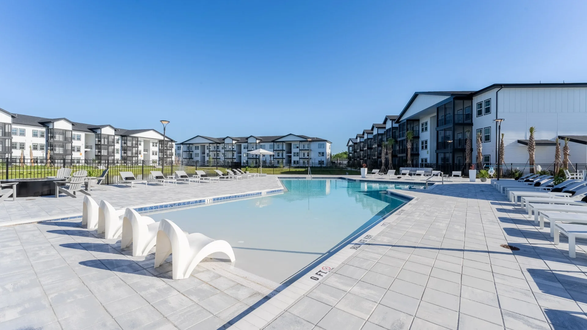 Avian Pointe outdoor pool and patio
