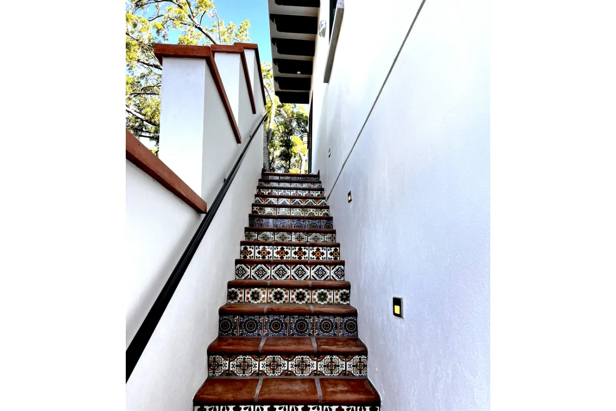 Smith Street exterior tiled stairs