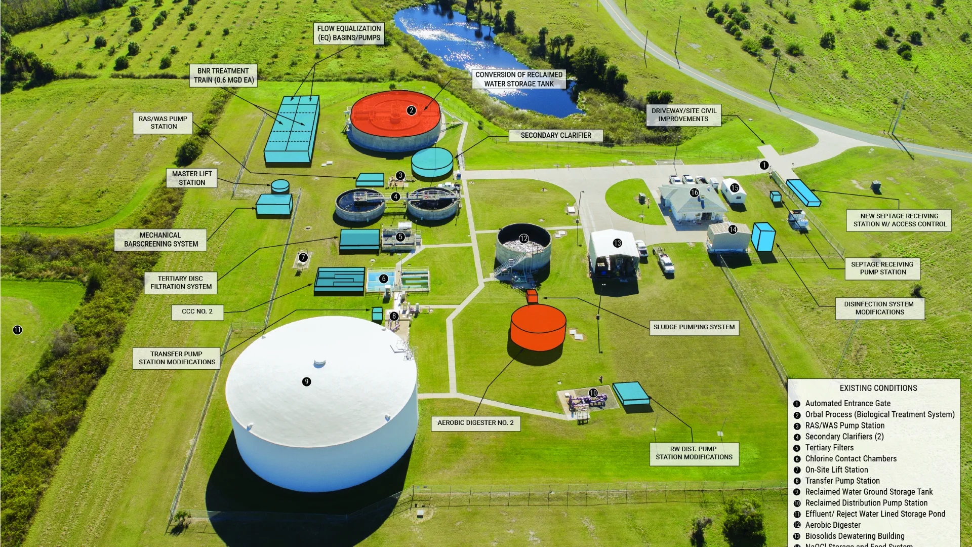 Volusia Southeast Regional site plan