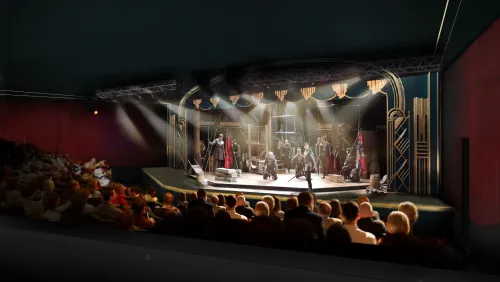 Winter Park Playhouse stage