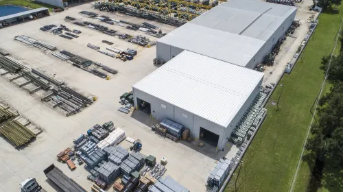 building and property aerial