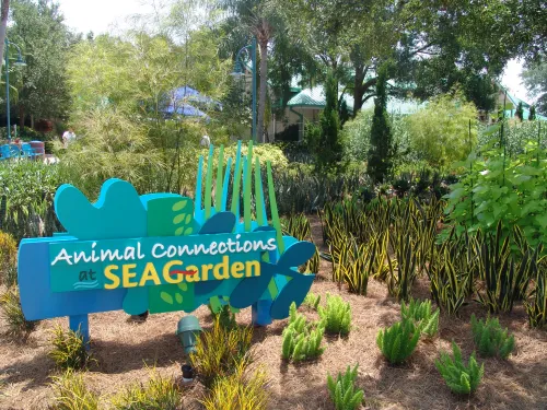 sign in garden