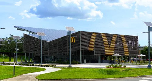 green mcdonald's