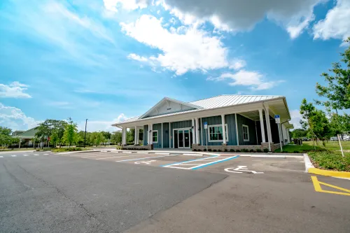 outside of vet center