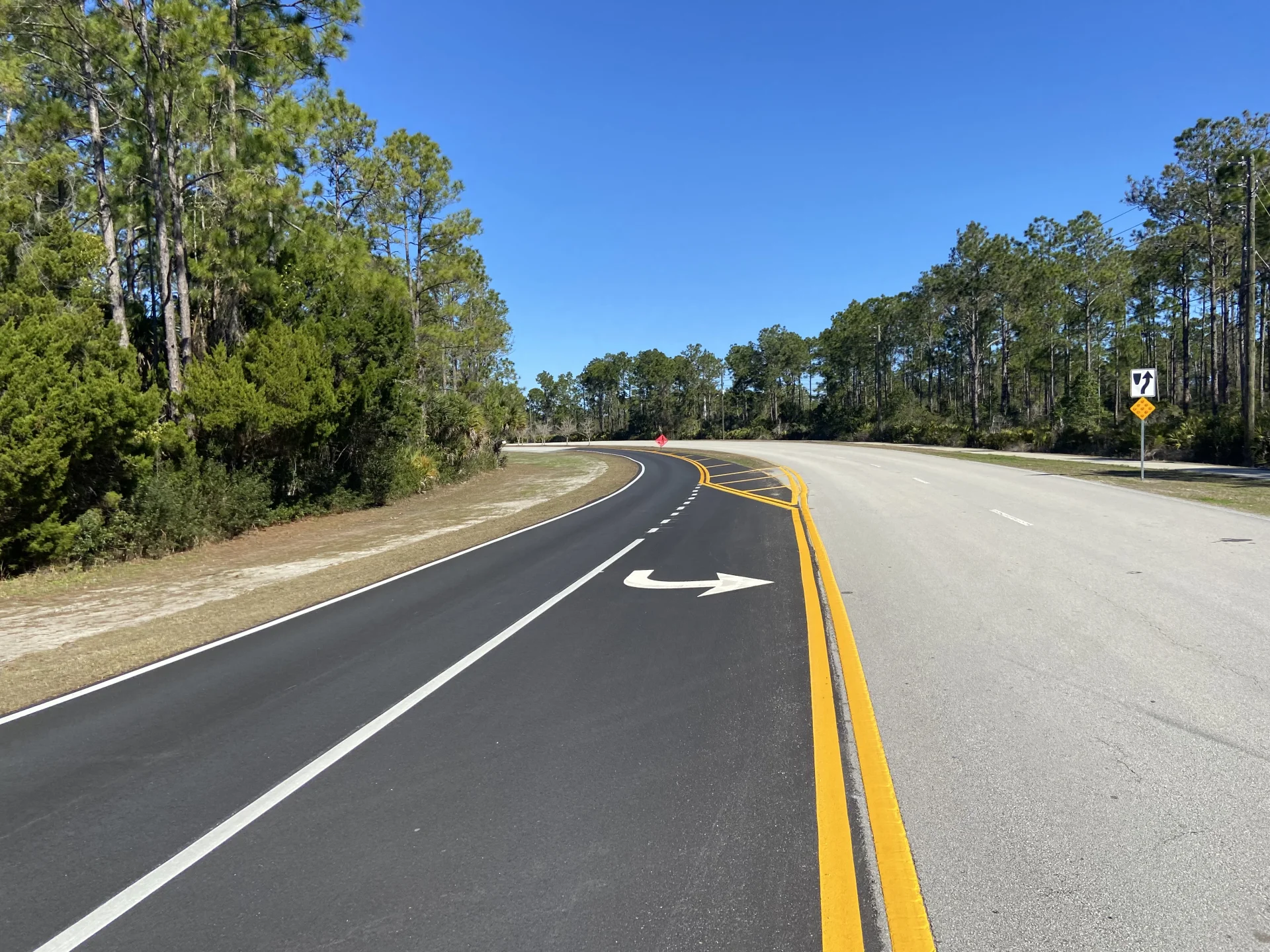 turning lane