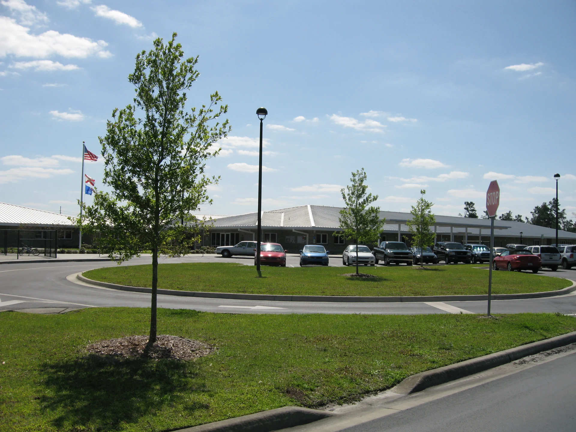 school grounds exterior