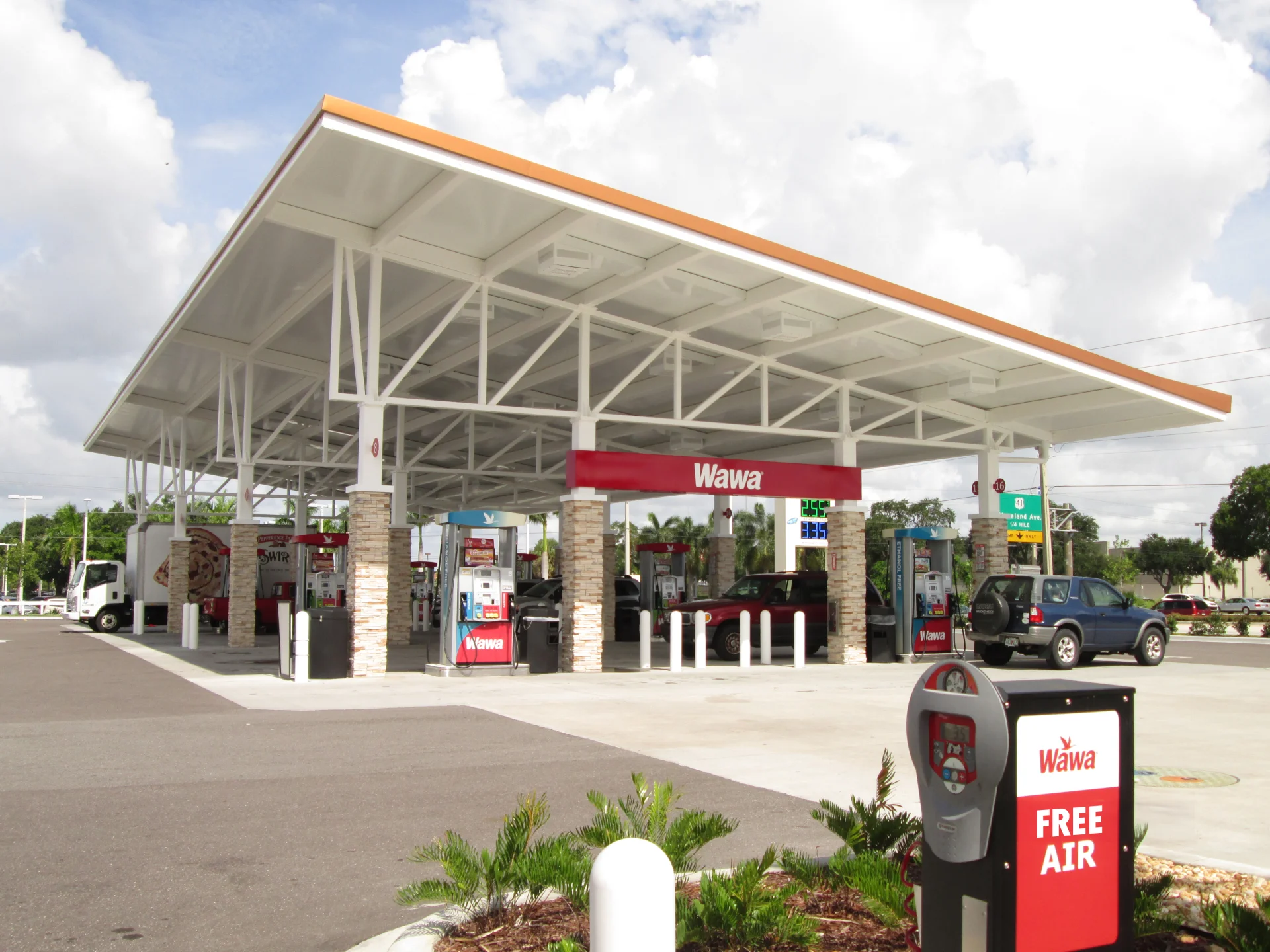 Wawa gasoline pumps