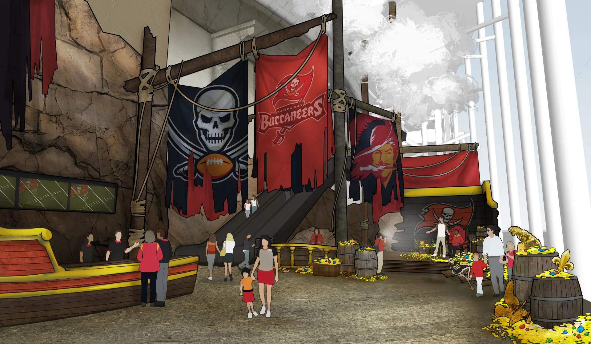 Buccaneers Themed Entertainment Experience