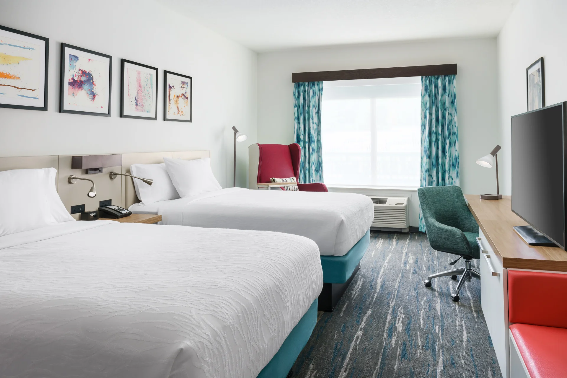 double bed bedroom