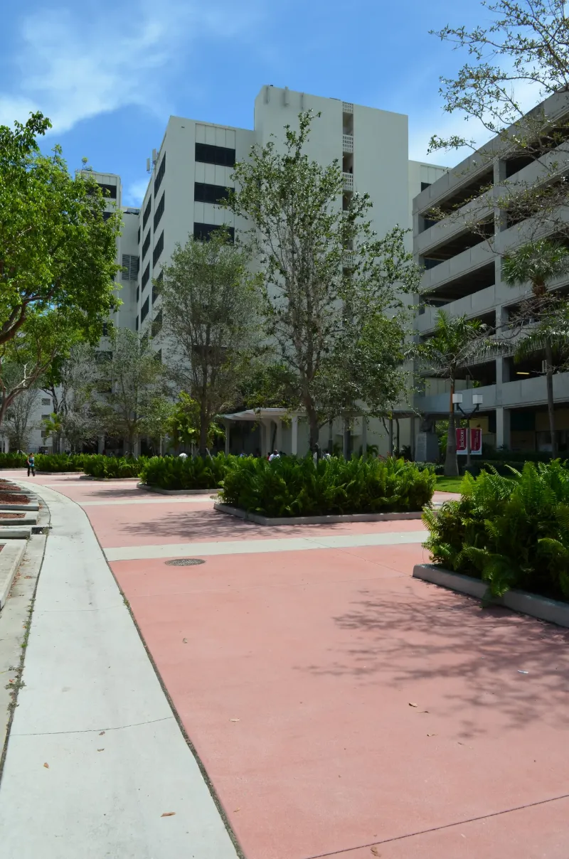 hospital walkway