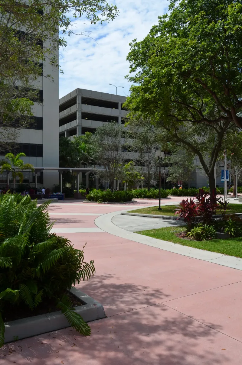 walkway at hospital