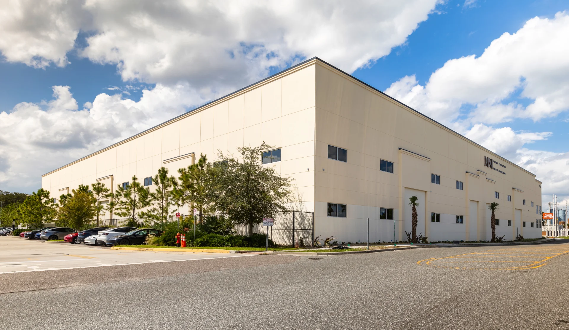 MSI warehouse building back exterior