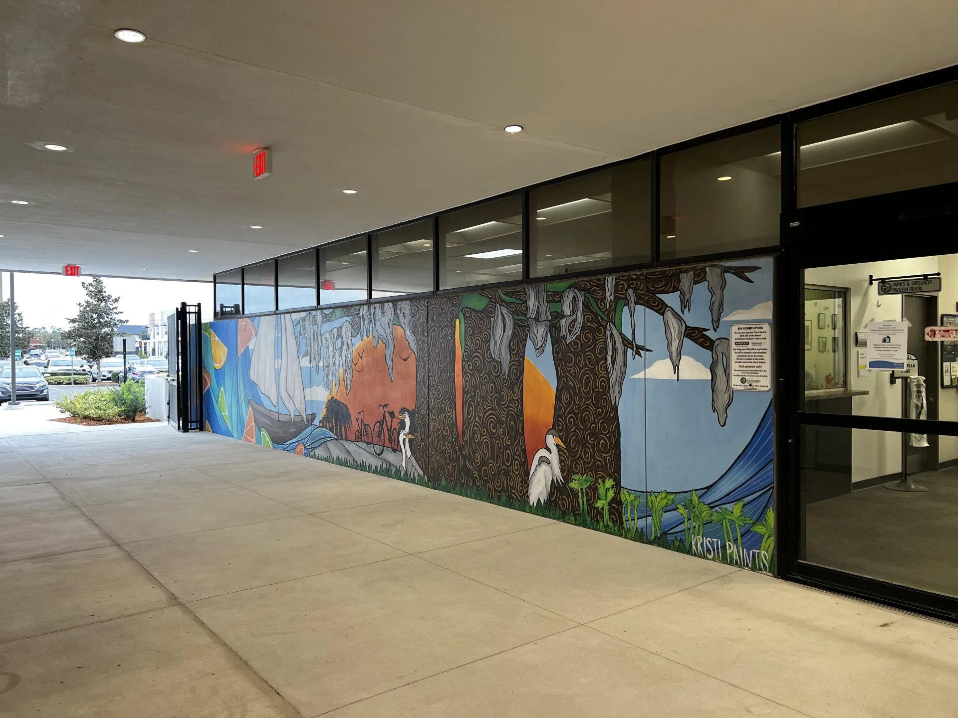 Sanford City Hall Breezeway