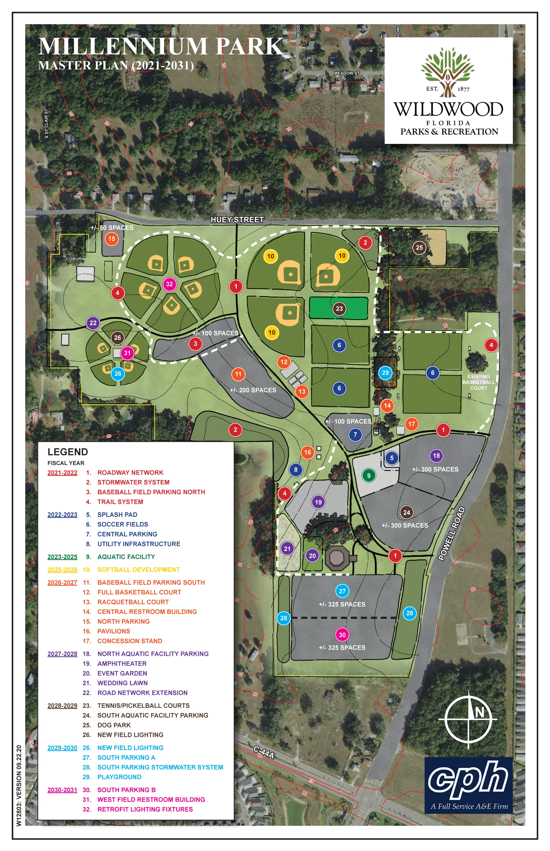 City of Wildwood – Millennium Park Master Planning and Phases 1 & 2 Development